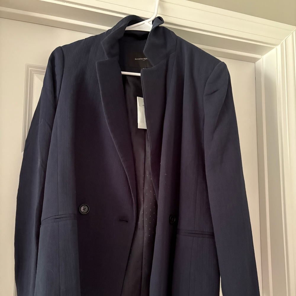 Banana Republic Dark Blue Women's Blazer